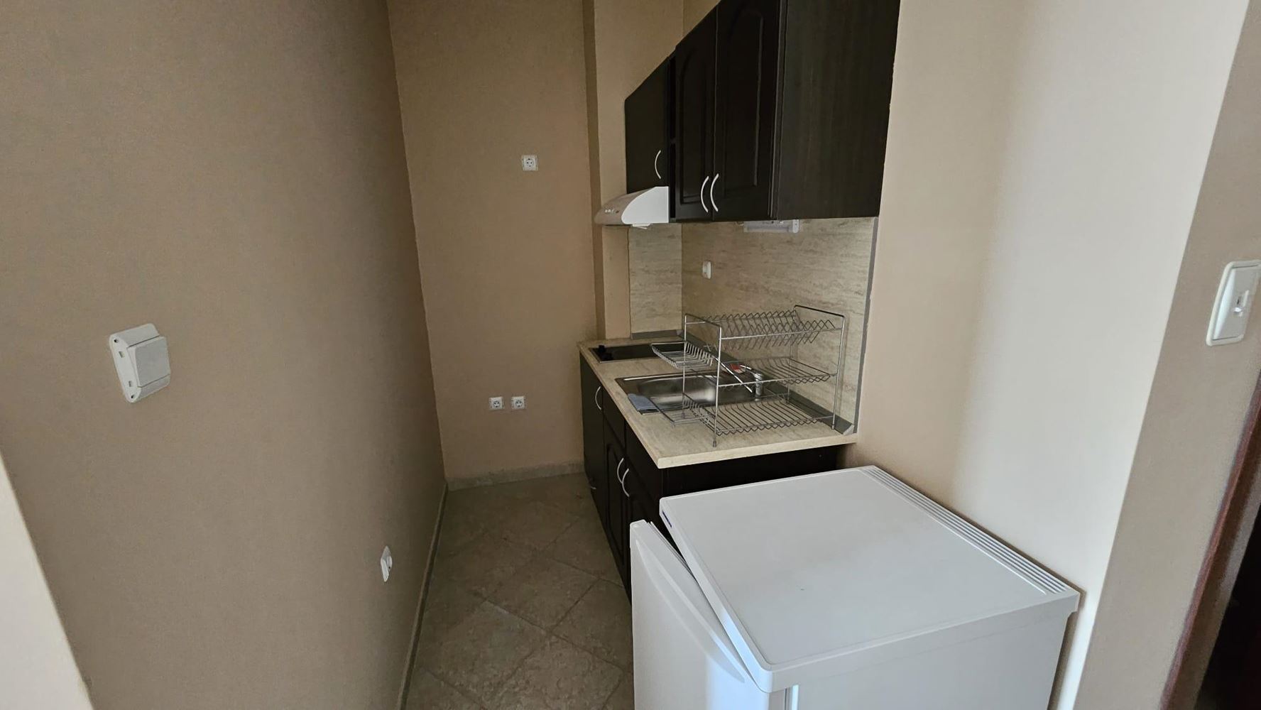 Zařízené studio v Ravdě bez poplatku za údržbu – pouze 200 metrů od moře