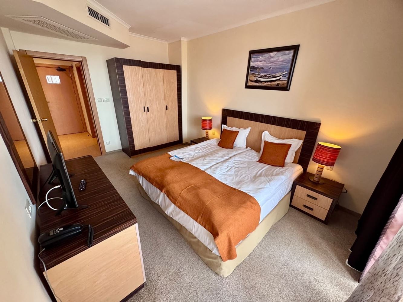Apartmán s jednou ložnicí v první linii s panoramatickým výhledem na moře na Slunečném pobřeží
