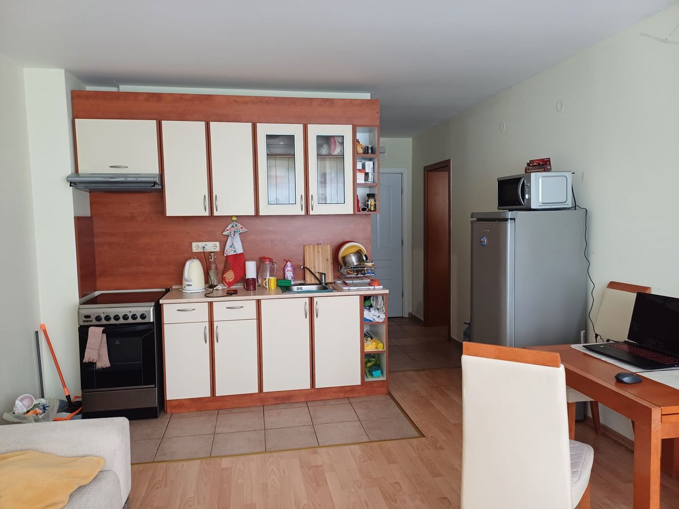 Apartmán s jednou ložnicí v luxusním komplexu ve Sveti Vlas – působivé výhledy na hory