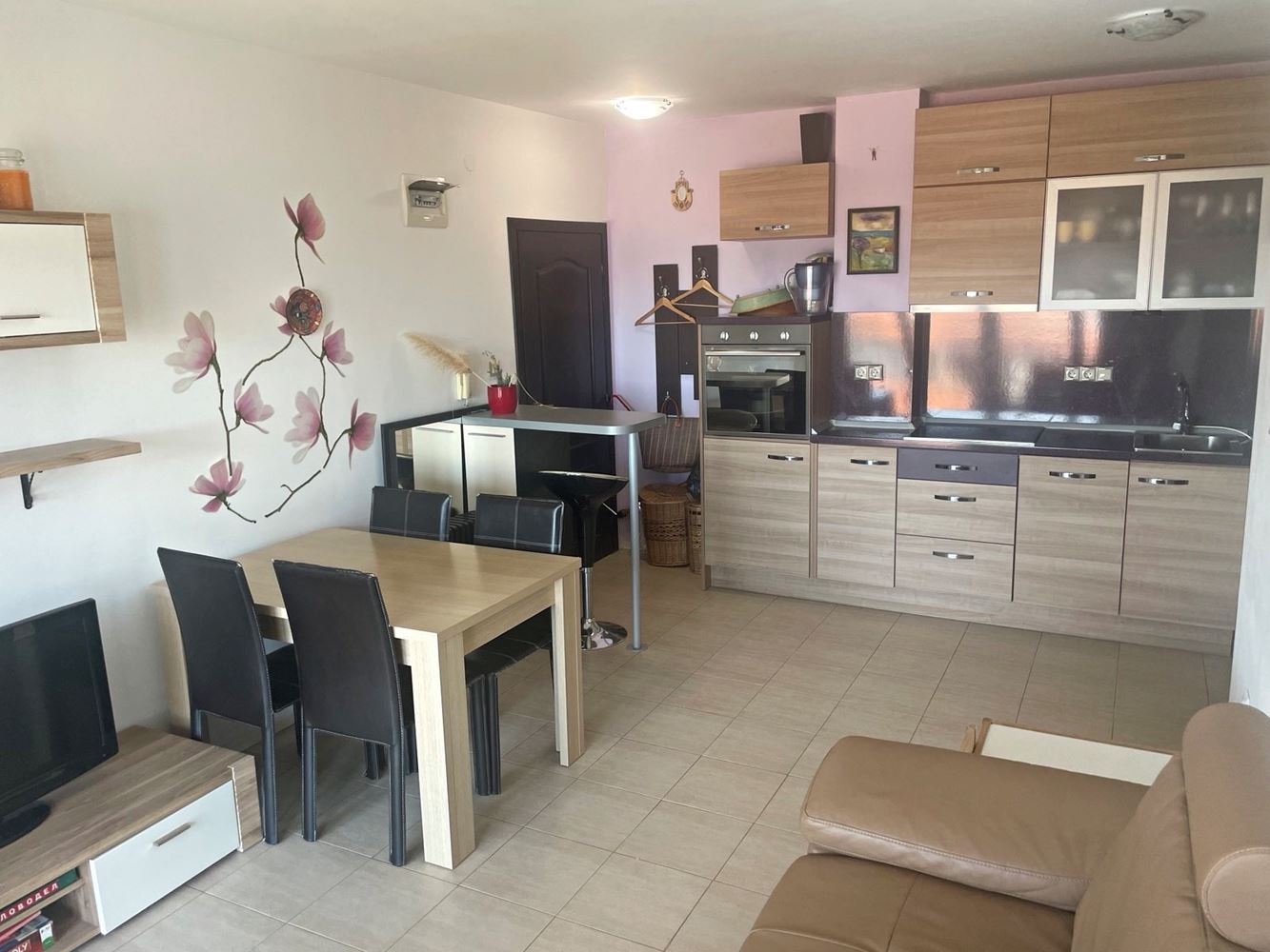 Prostorný apartmán s výhledem na moře ve Sveti Vlas