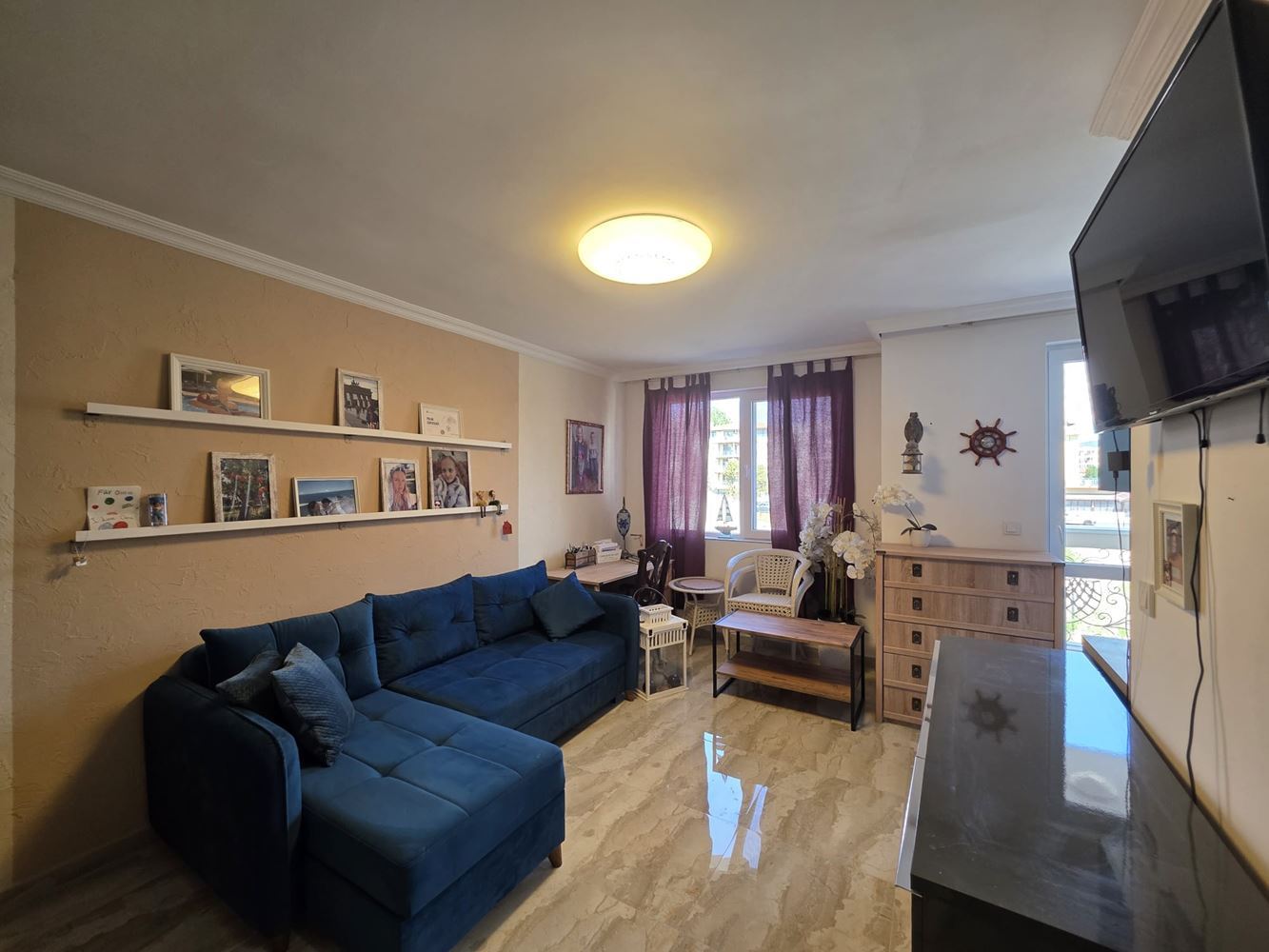 Luxusní třípokojový byt v udržovaném komplexu v Sunny Beach