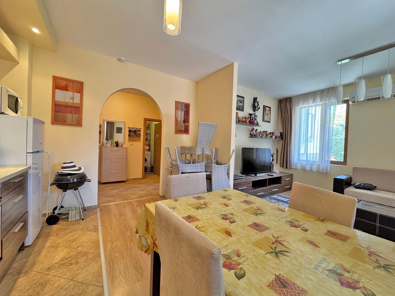 Apartmán s jednou ložnicí v první linii v prémiovém komplexu ve Sveti Vlas