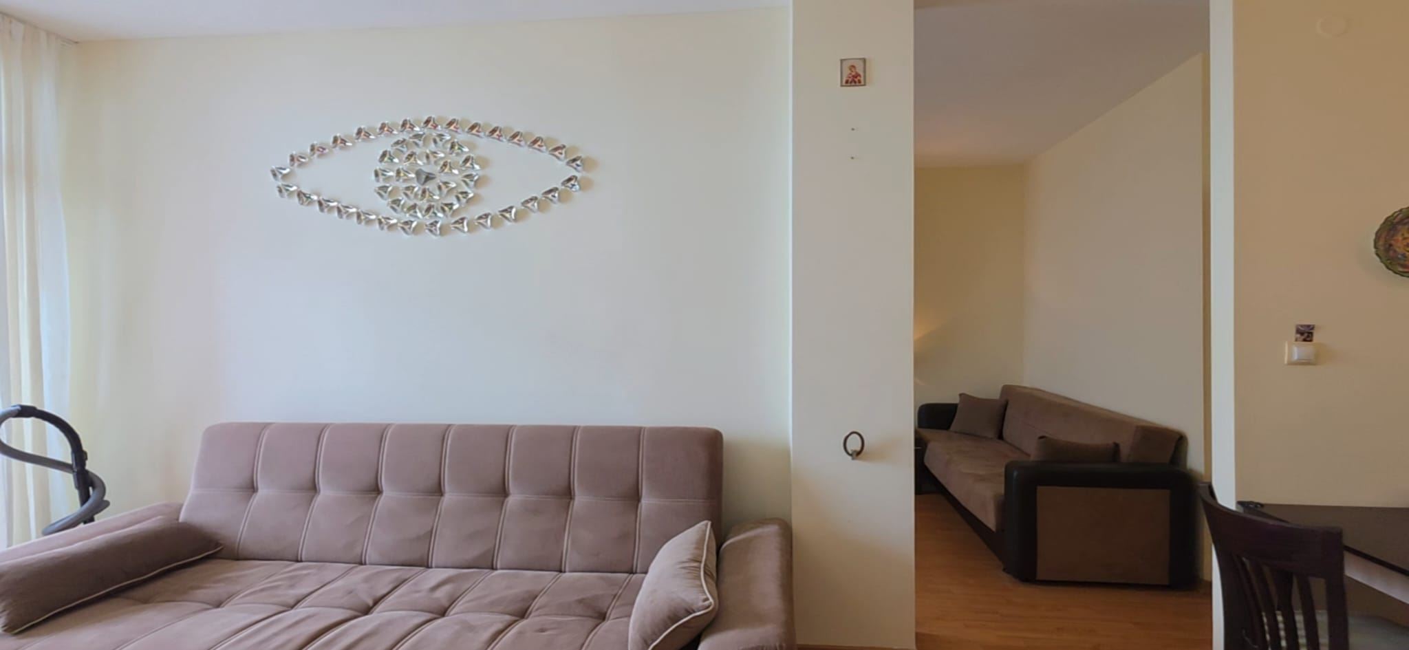 Apartmán s jednou ložnicí s čelním výhledem na moře na první linii ve Sveti Vlas