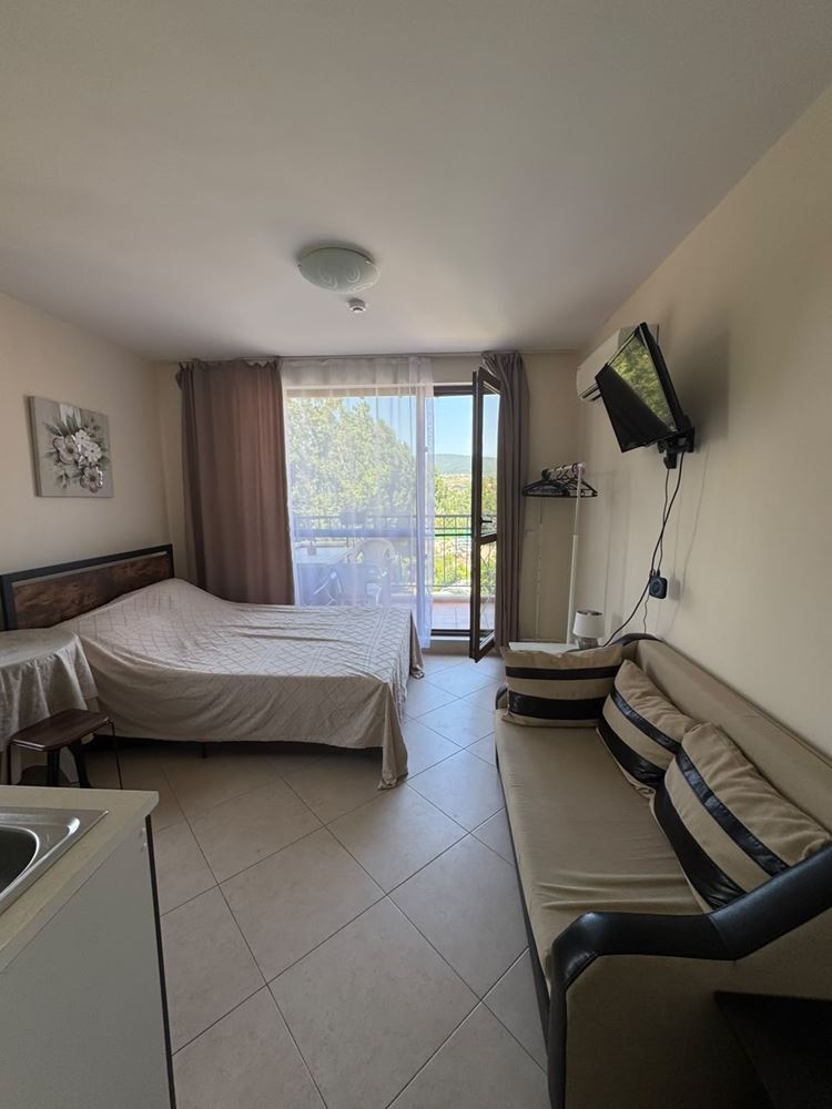 Studio v luxusním komplexu v Sunny Beach – výborná lokalita, komfort a připravená nemovitost k okamžitému užívání