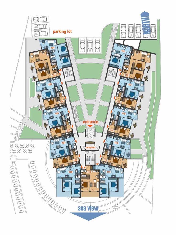 Byt s jednou ložnicí a výhledem na moře ve Sveti Vlas – bez poplatku za údržbu a s investičním potenciálem