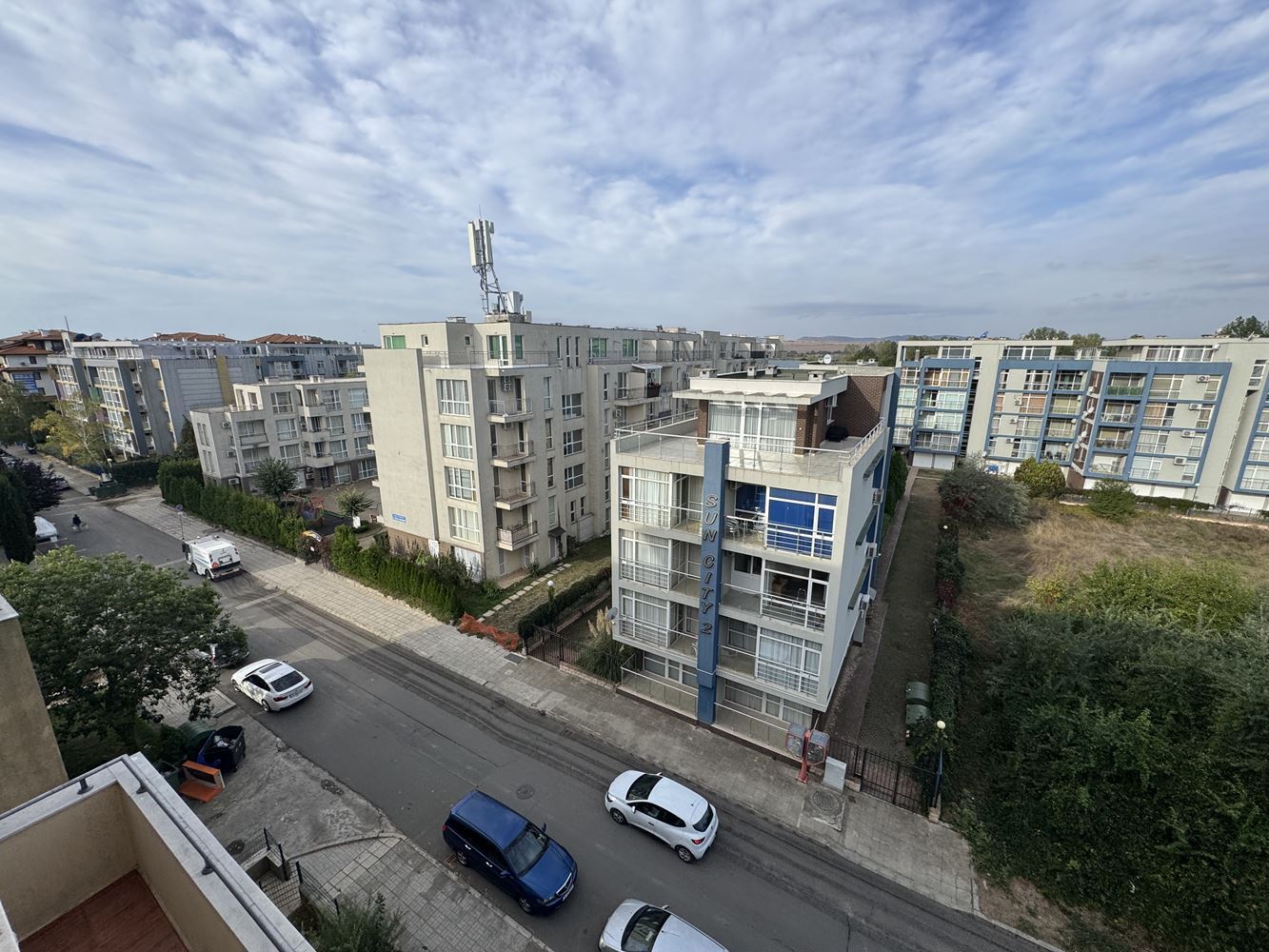 Apartmán s jednou ložnicí a panoramatickým výhledem v srdci Slunečného pobřeží