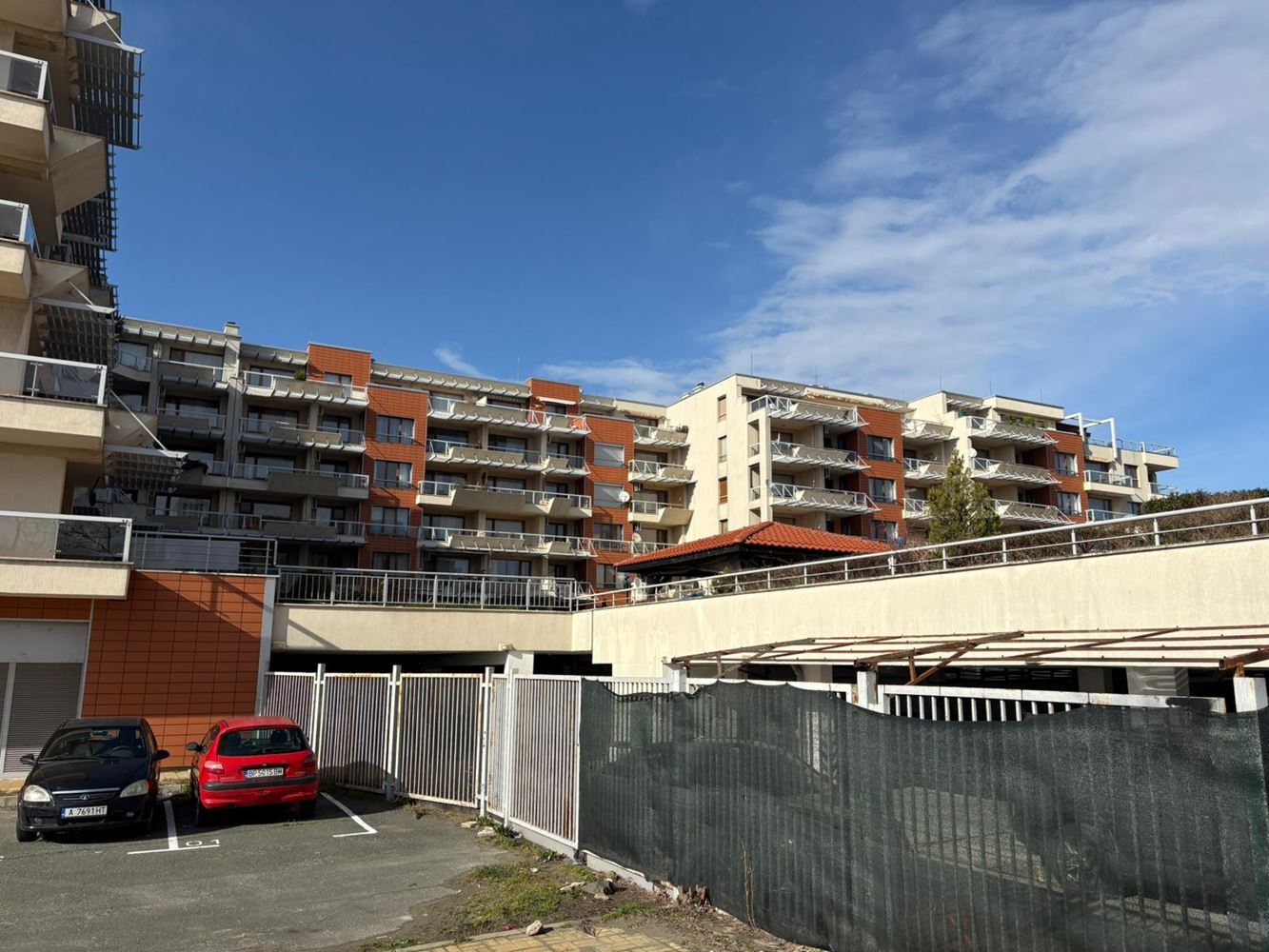 Panoramatický dvoupokojový apartmán na první linii moře v Pomorie s přímým výhledem na moře