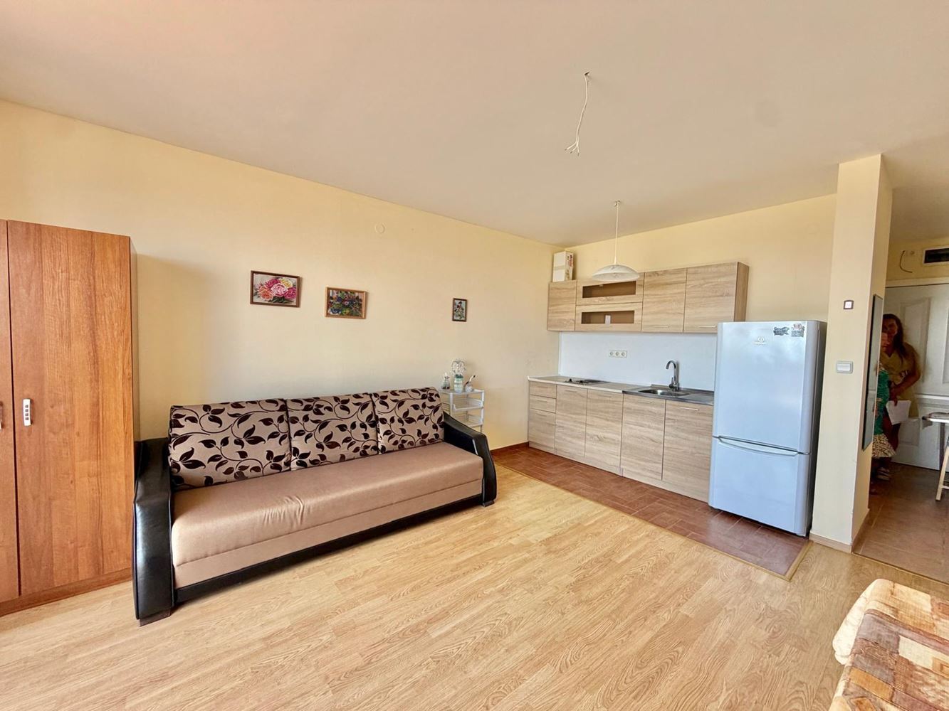 Zařízené studio s panoramatickým výhledem na moře v Ravdě, pouhých 50 metrů od moře