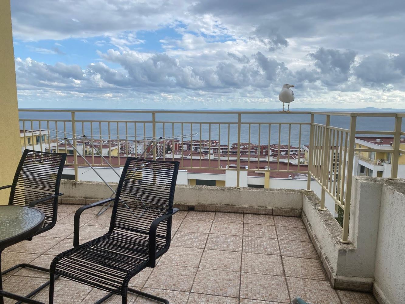 Byt s jednou ložnicí a panoramatickým výhledem na moře v luxusním komplexu s mnoha službami