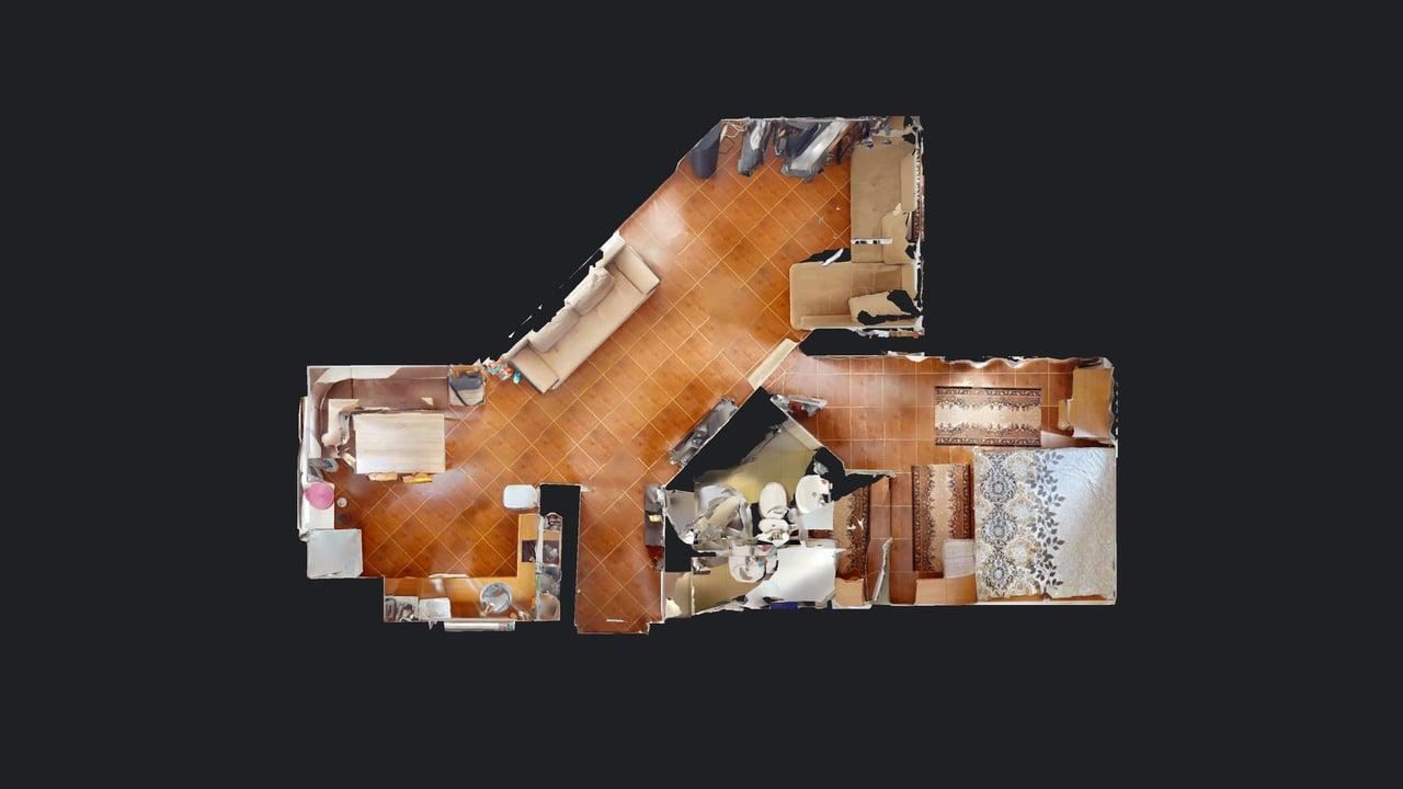 Apartmán s jednou ložnicí a panoramatickým výhledem na moře a hory v komplexu s bazény a wellness centrem SPA