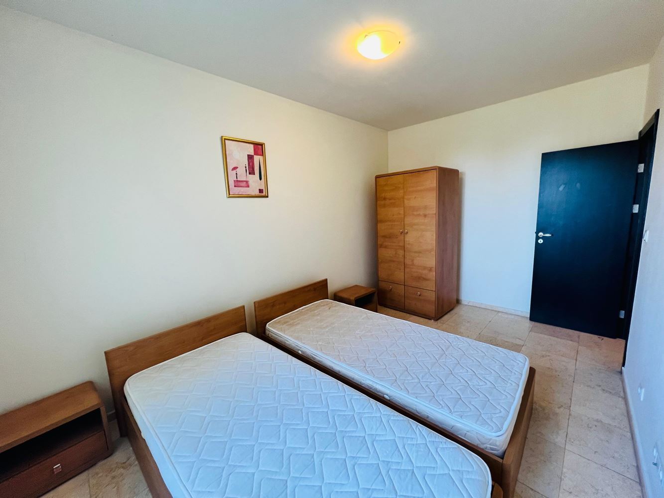 Prostorný apartmán se dvěma ložnicemi a výhledem na moře v luxusním komplexu na první linii ve Sveti Vlas