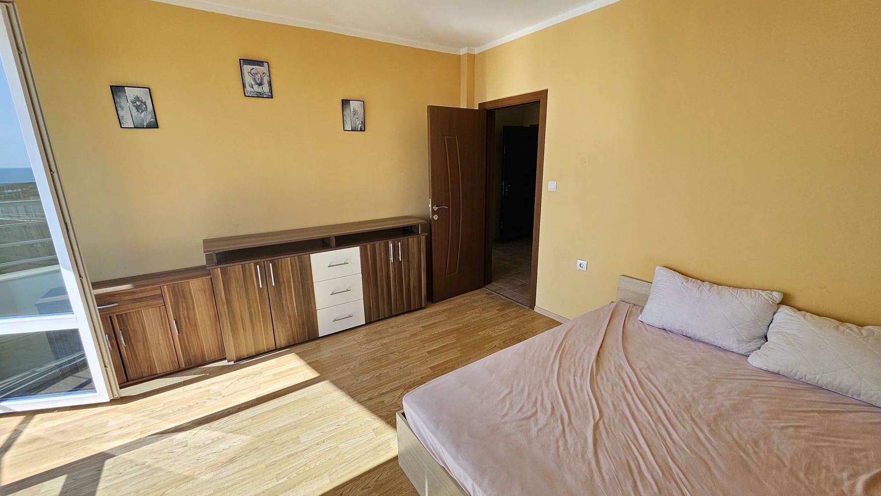 Byt s jednou ložnicí a panoramatickým výhledem na moře ve Sveti Vlas