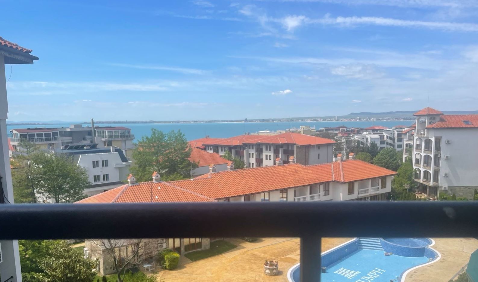 Prostorný apartmán s výhledem na moře ve Sveti Vlas