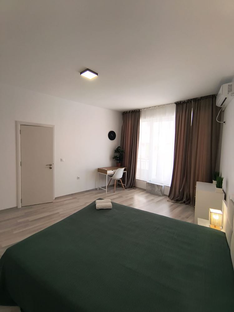 Nový apartmán s jednou ložnicí ve Sveti Vlas – moderní bydlení bez poplatku za údržbu, připravené k nastěhování