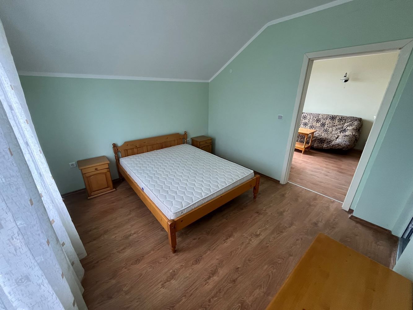 Apartmán se dvěma ložnicemi v první linii v Pomorie s působivým panoramatickým výhledem na moře