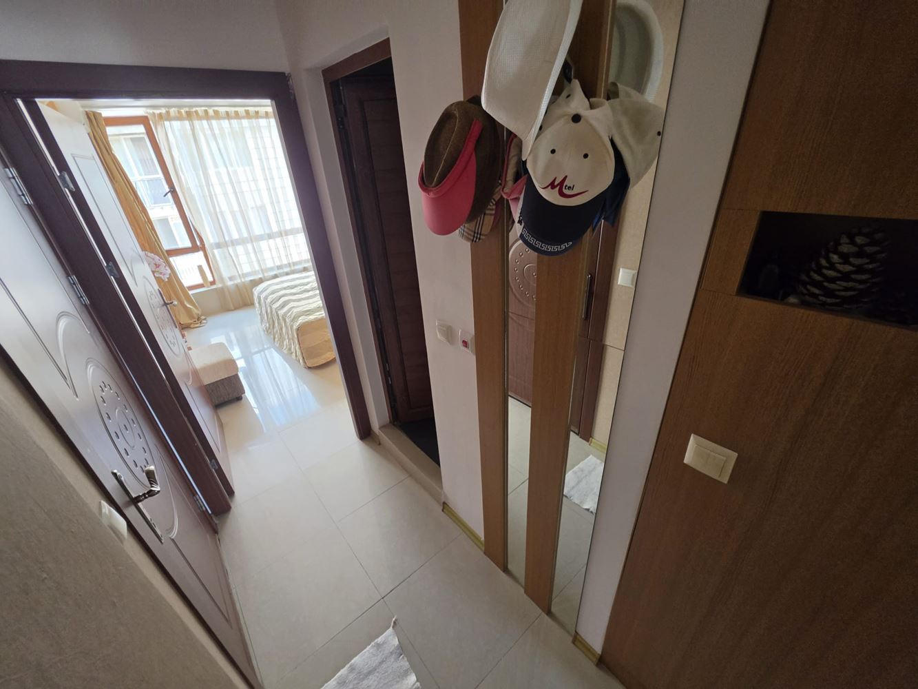 Stylový apartmán s jednou ložnicí v klidné a tiché části Slunečného pobřeží