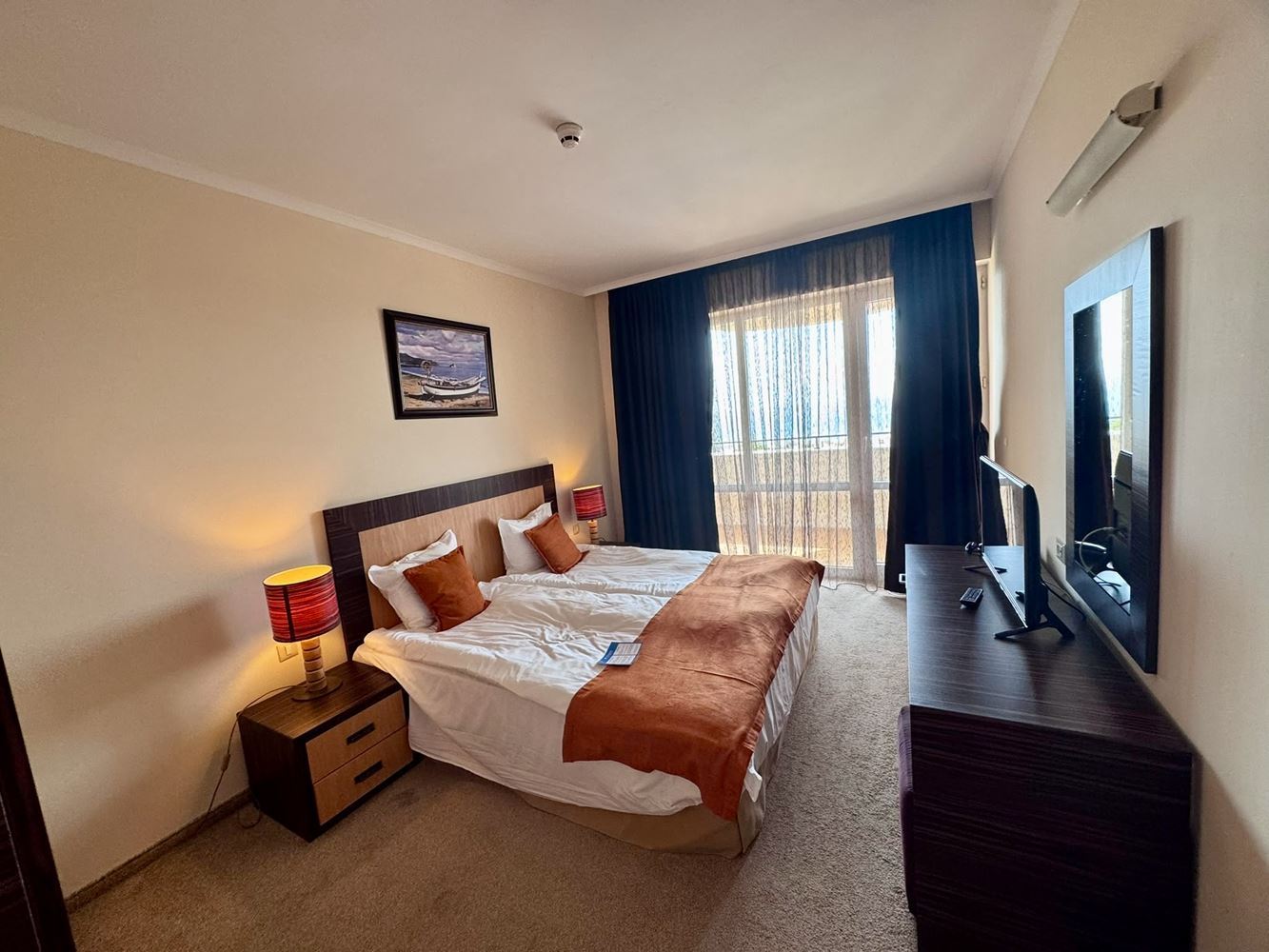 Apartmán s jednou ložnicí v první linii s panoramatickým výhledem na moře na Slunečném pobřeží