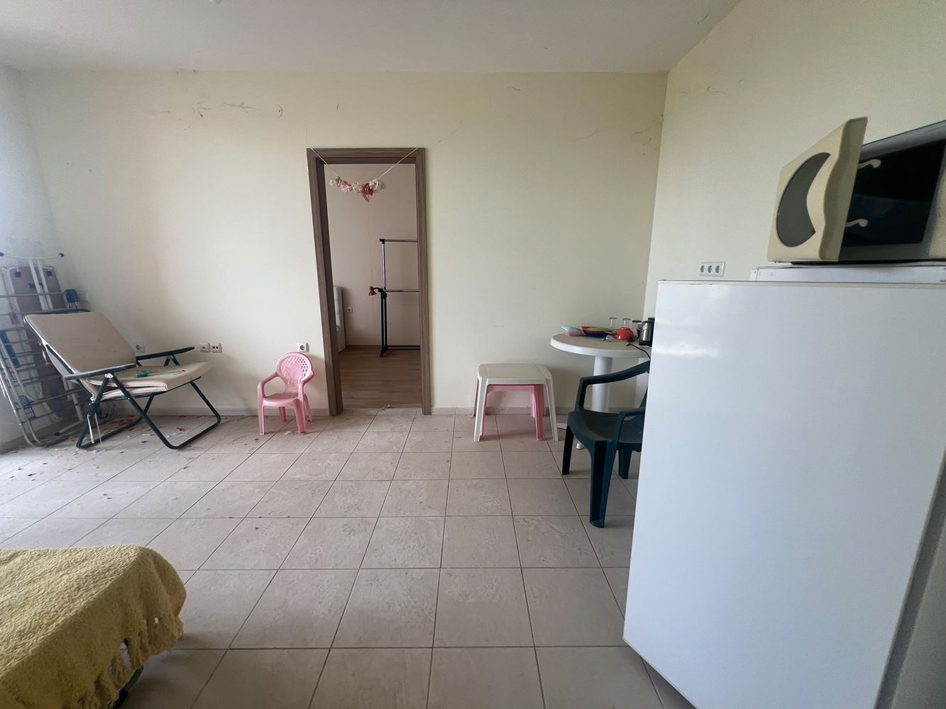 Malý apartmán s jednou ložnicí v zeleném a klidném komplexu v Slunečném pobřeží