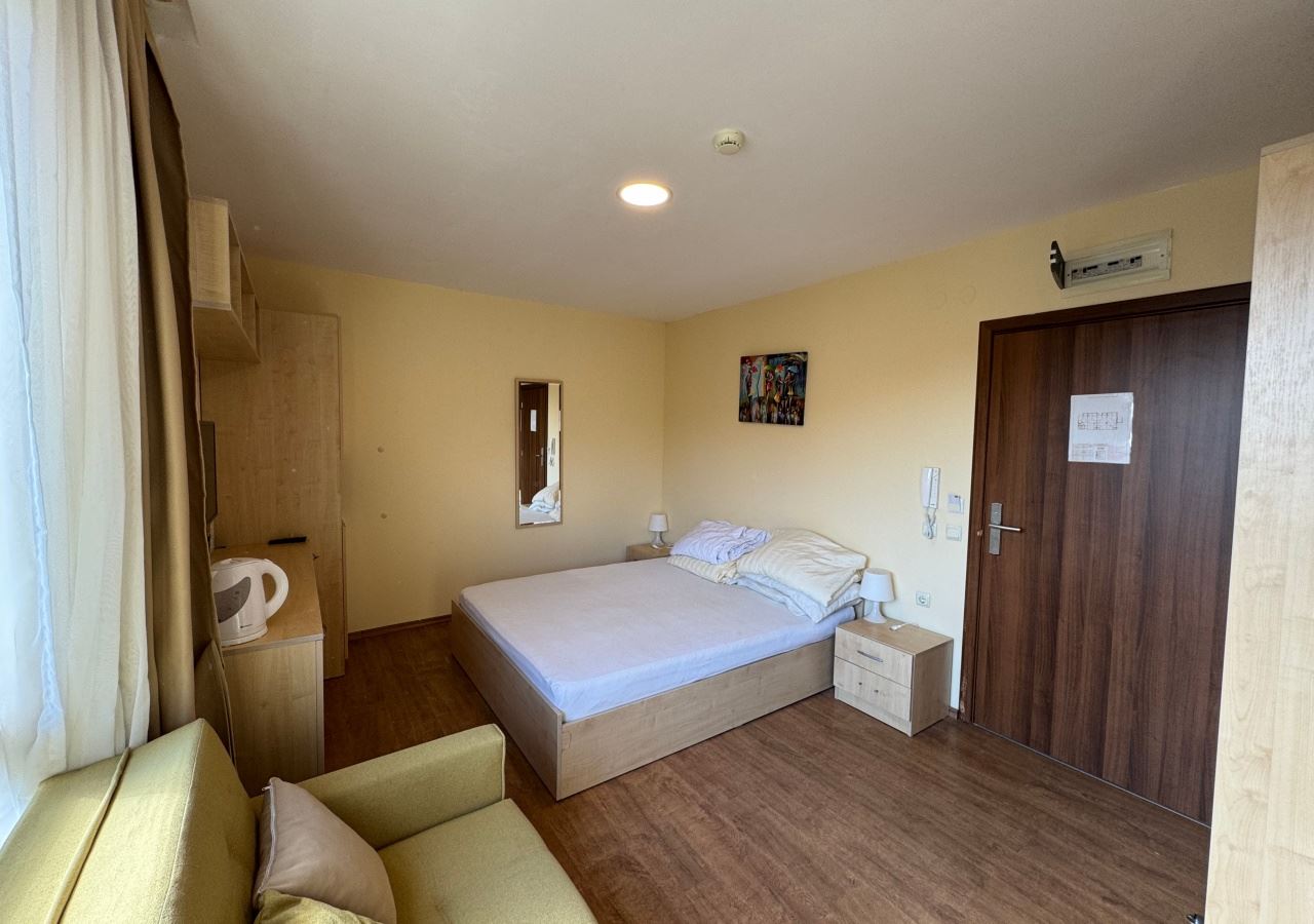 Studio v první linii u moře ve Sveti Vlas – kombinace lokality a komfortu