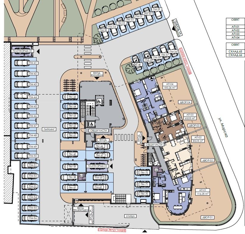 Apartmán s jednou ložnicí a soukromou zahradou v Nesebaru – unikátní lokalita u Mořského parku a jižní pláže