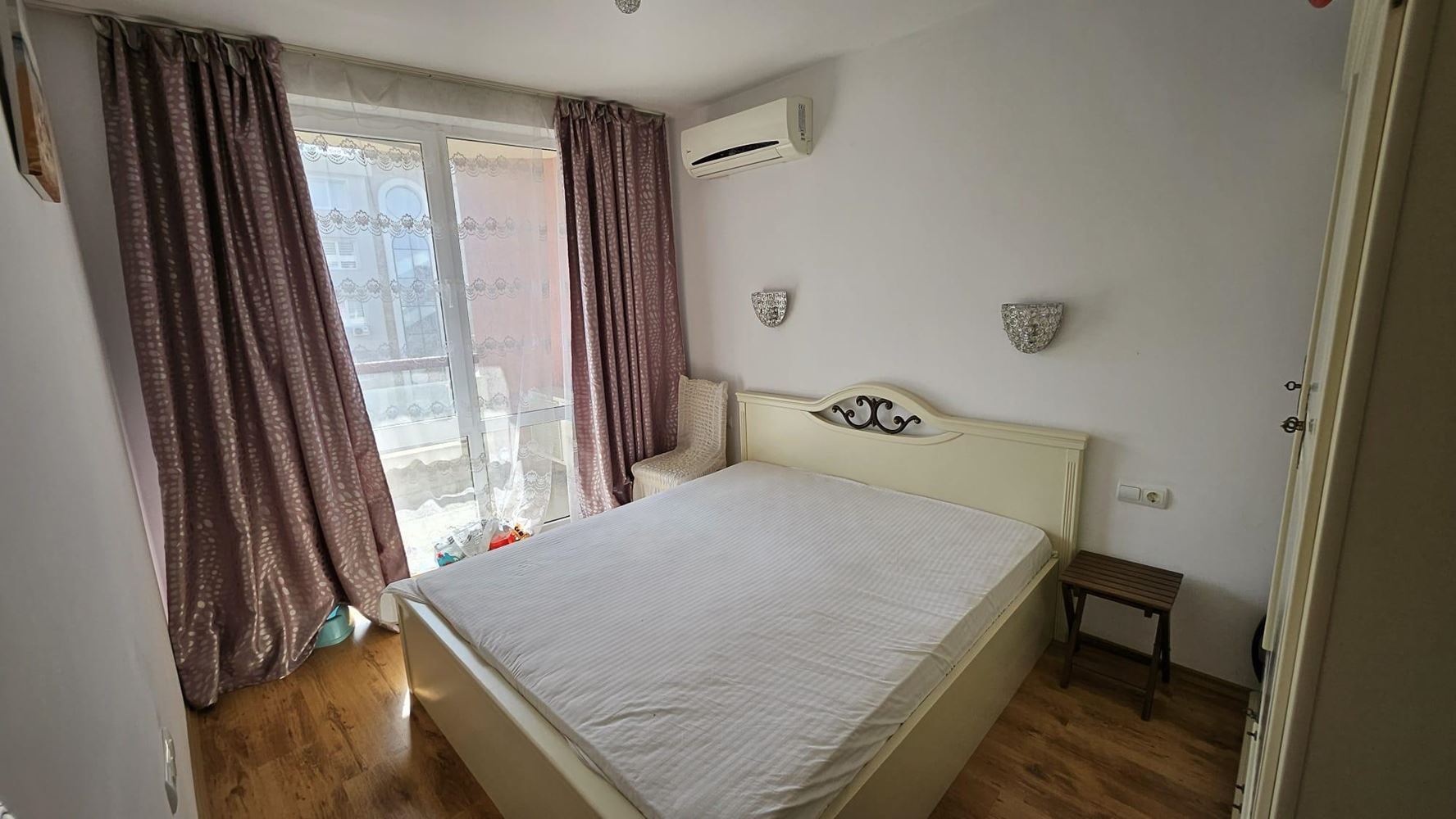 Apartmán s jednou ložnicí v Nesebaru s vybavením a vynikajícím zázemím v komplexu