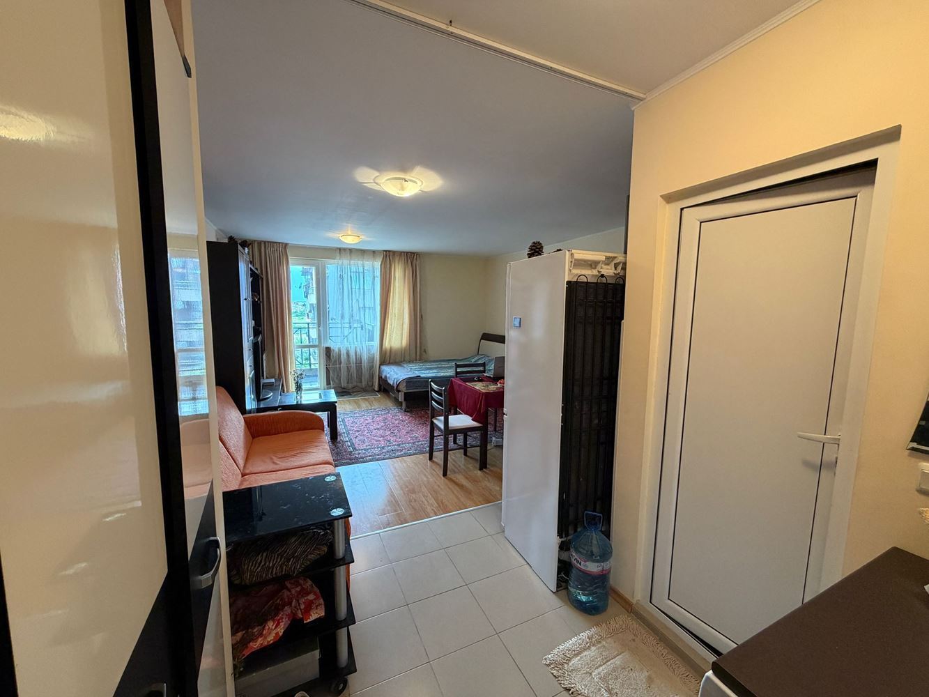 Prostorné plně zařízené studio ve čtvrti Černé moře, Nesebar