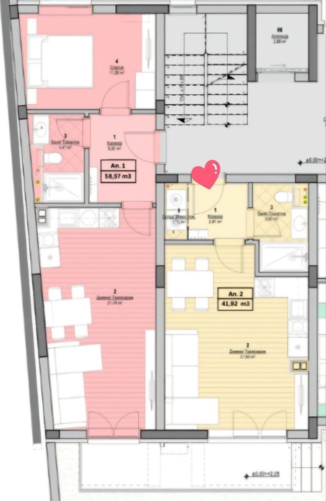 Prostorné studio v butikové rezidenci v srdci Sunny Beach – styl, světlo a komfort