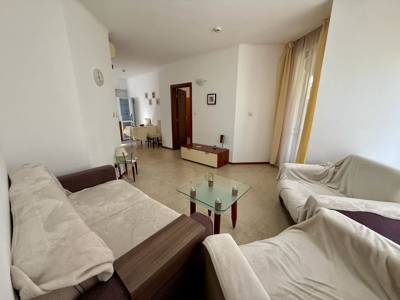 Útulný apartmán s jednou ložnicí, zahrádkou a vynikajícím vybavením v oblasti Sunny Beach
