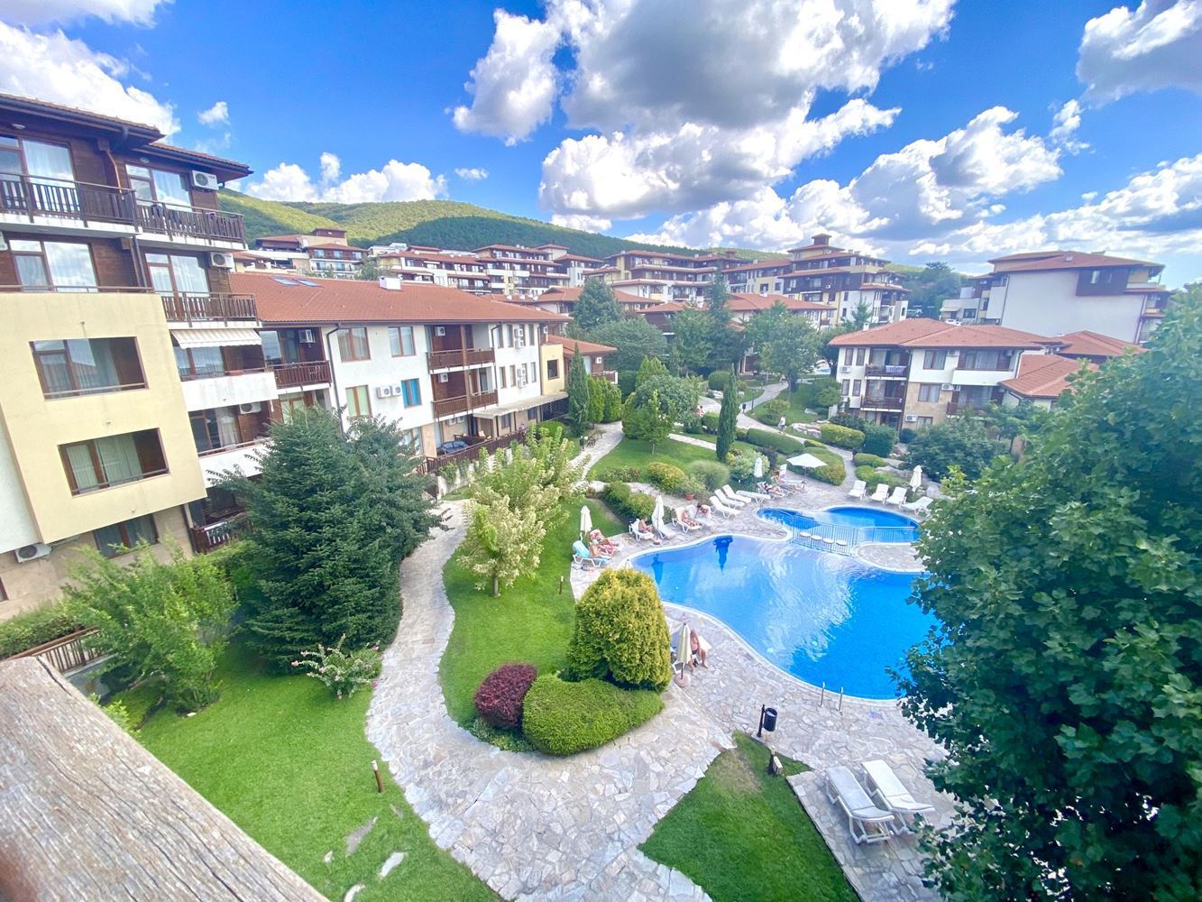 2+kk apartmán v komplexu s mořskou atmosférou v první linii ve Svatém Vlasu