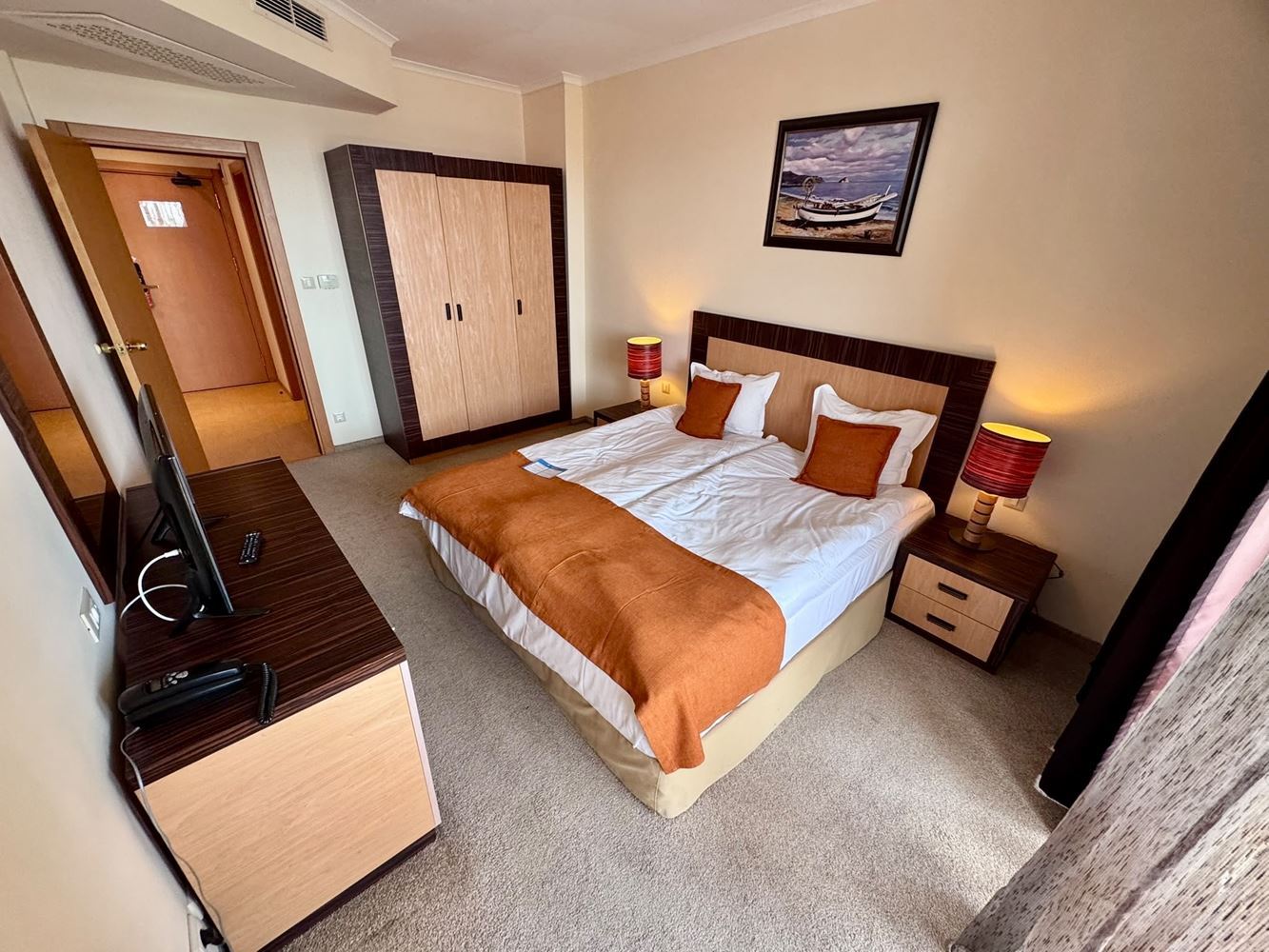 Apartmán s jednou ložnicí v první linii s panoramatickým výhledem na moře na Slunečném pobřeží