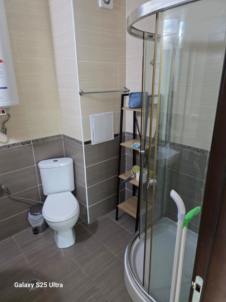 Byt s jednou ložnicí s výhledem na moře a starý Nesebar ve Sveti Vlas