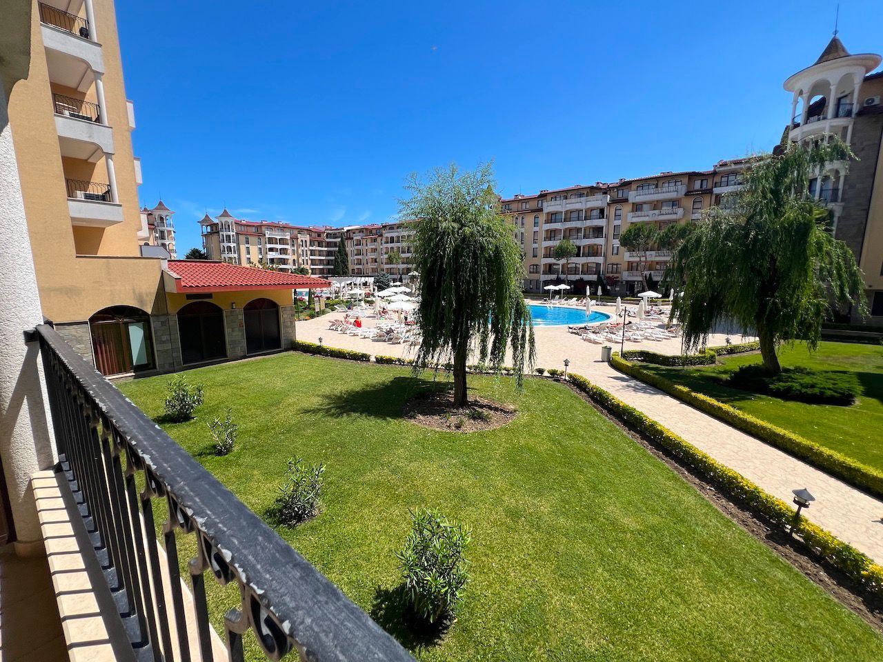 Komfort, bezpečnost a prvotřídní vybavení – elegantní apartmán s jednou ložnicí v Sunny Beach