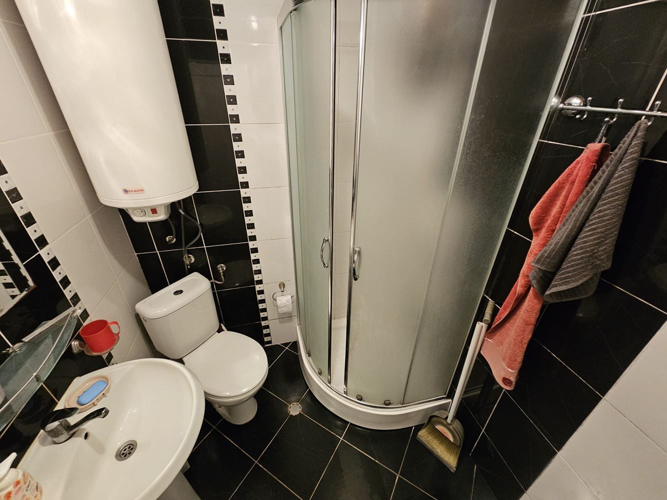 Studio s výhledem na moře ve Svatém Vlasu – s parkovacím místem a bez poplatku za údržbu