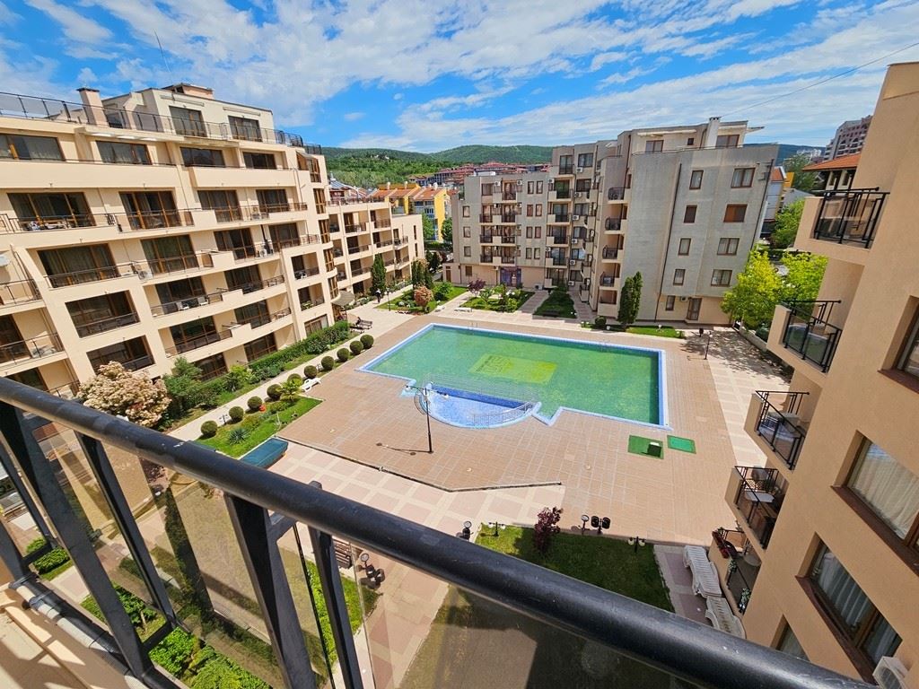 Apartmán s jednou ložnicí s panoramatickým výhledem a skvělou lokalitou v Sunny Beach