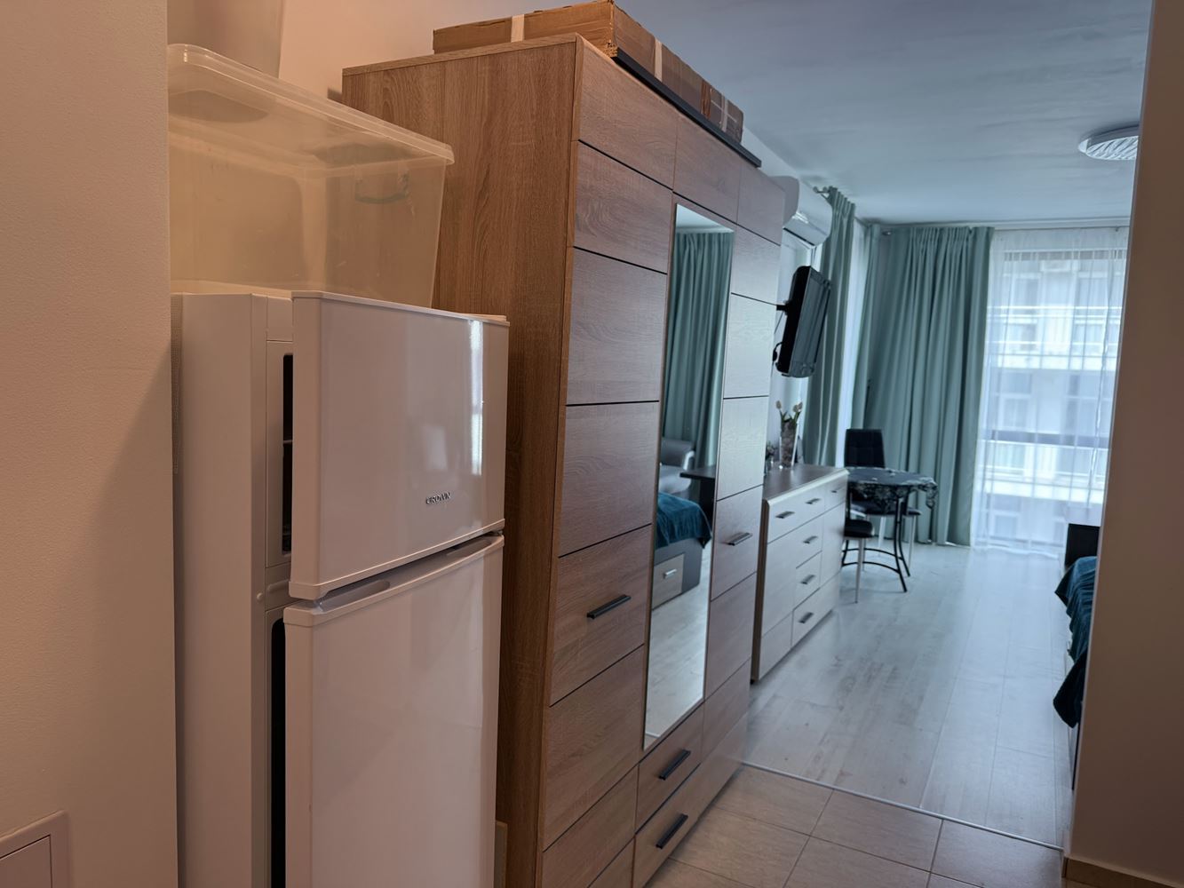 Útulné studio blízko moře v Slunečním pobřeží – skvělá investice a komfort pro celoroční využití