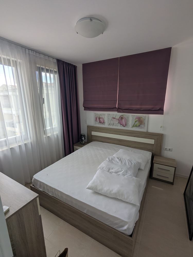 Apartmán s jednou ložnicí a částečným výhledem na moře v luxusním komplexu s vlastní infrastrukturou v Sozopolu