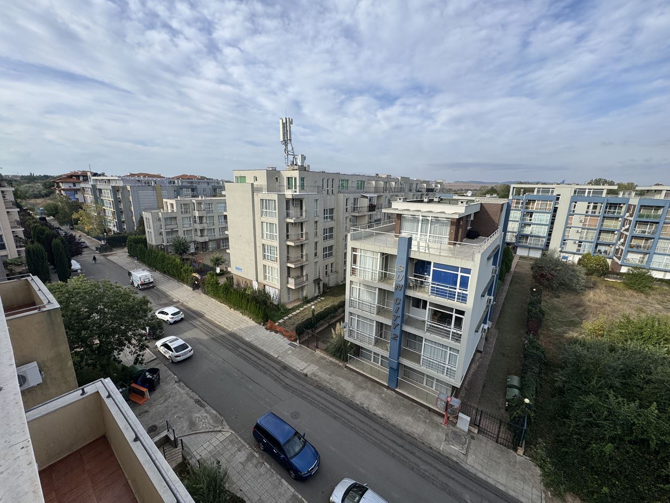 Apartmán s jednou ložnicí a panoramatickým výhledem v srdci Slunečného pobřeží
