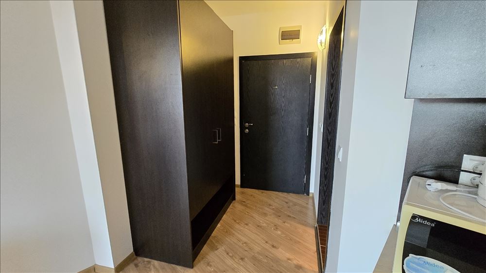 Elegantní studio v elitním komplexu v Sarafovu – jen pár kroků od pláže, luxus, SPA a bazén přímo před vámi