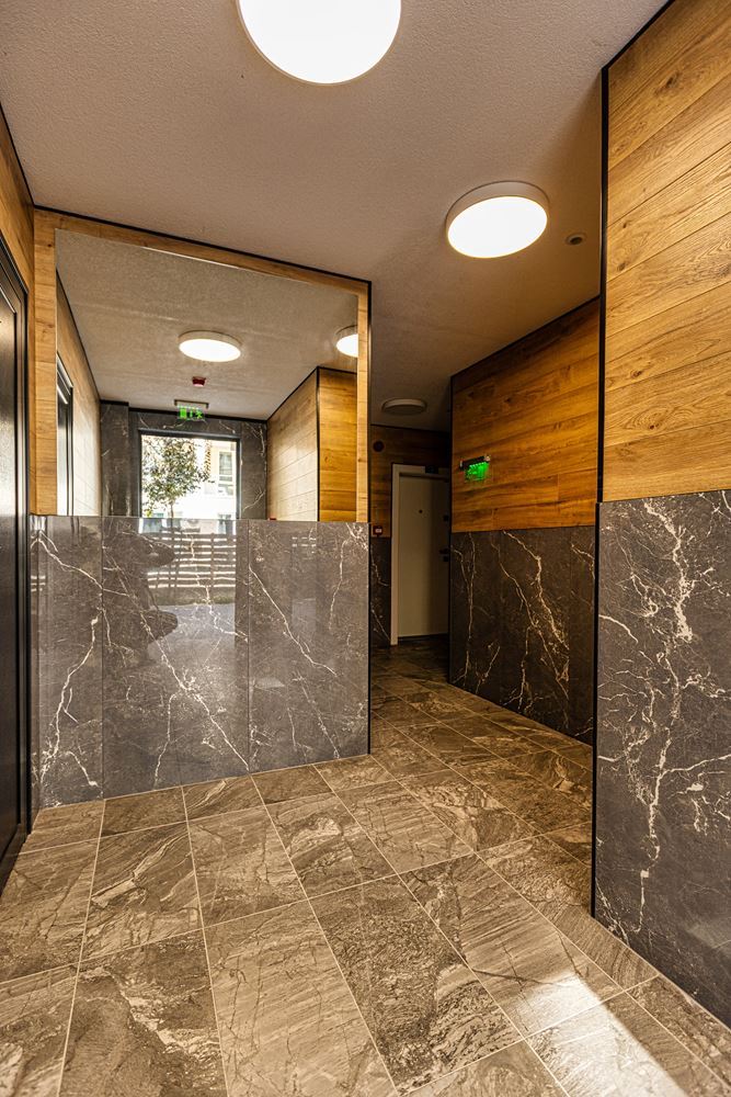 Apartmán s jednou ložnicí v přízemí moderního komplexu ve Slunečném pobřeží