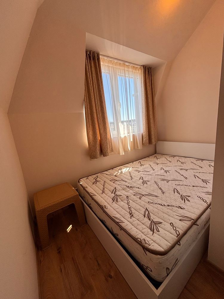 Elegantní studio s panoramatickou terasou v luxusním komplexu na Slunečném pobřeží 