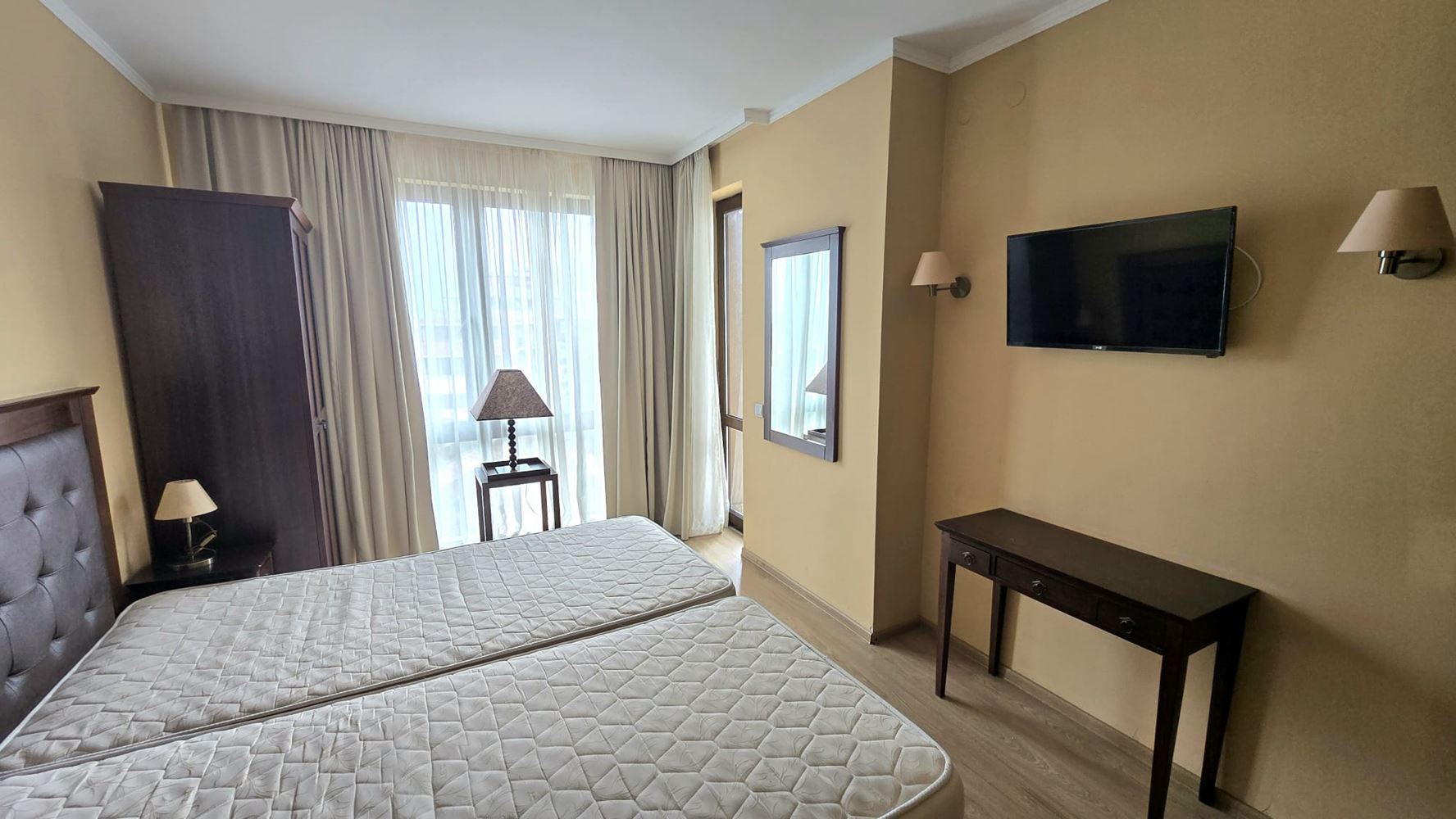 Elegantní byt s jednou ložnicí v luxusním komplexu s prémiovým vybavením v Sunny Beach