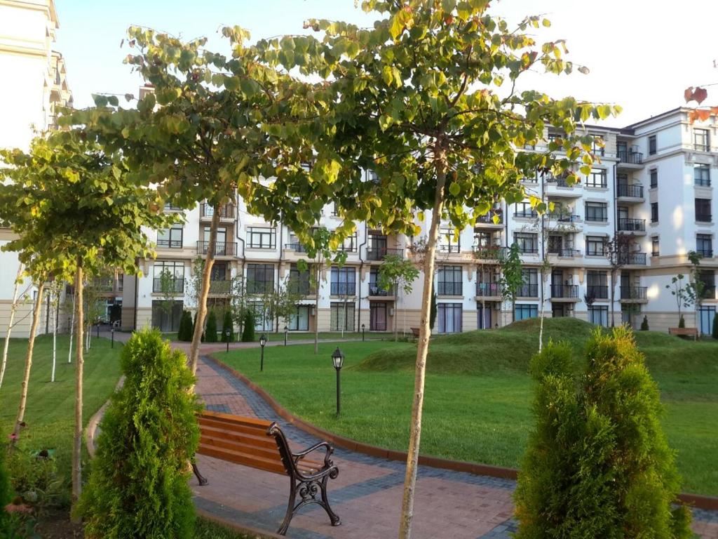 Byt s jednou ložnicí v Pomorie – jedinečný komplex s nízkým poplatkem za údržbu a skvělou polohou u moře