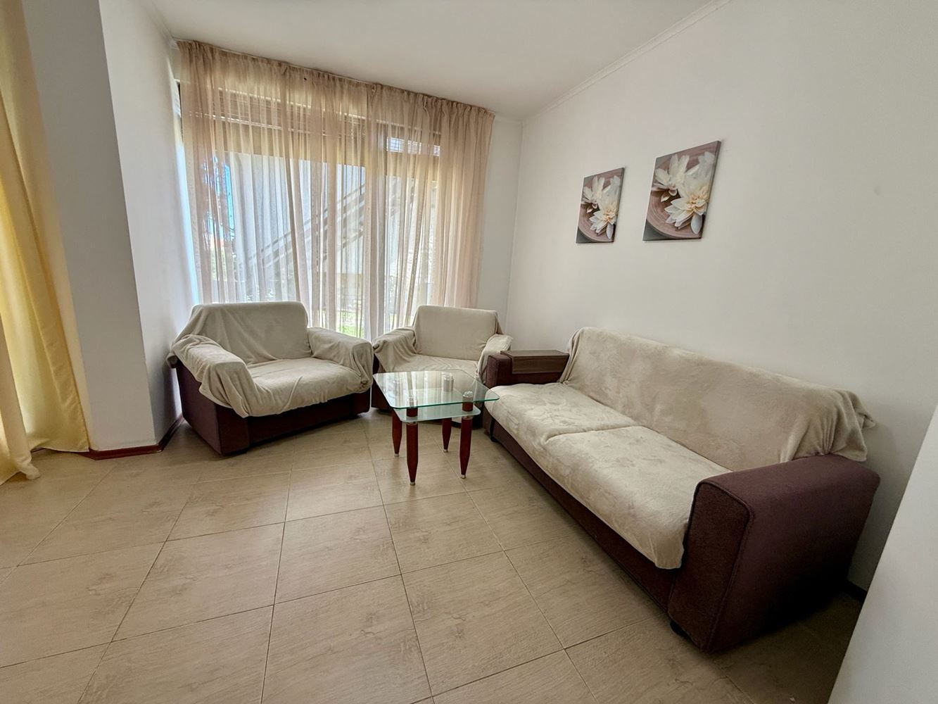 Útulný apartmán s jednou ložnicí, zahrádkou a vynikajícím vybavením v oblasti Sunny Beach