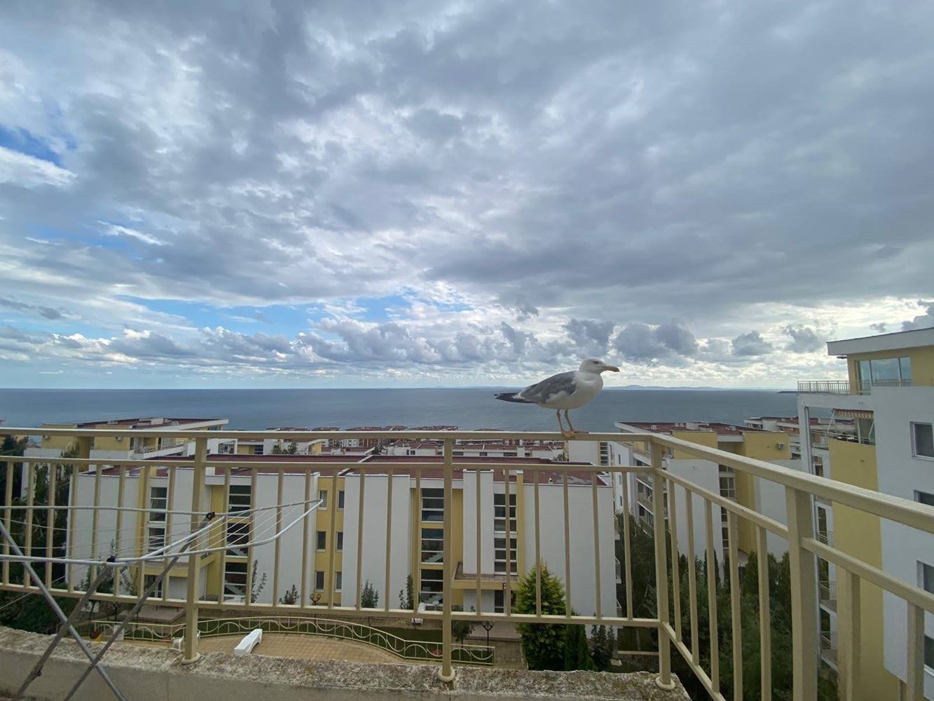 Byt s jednou ložnicí a panoramatickým výhledem na moře v luxusním komplexu s mnoha službami
