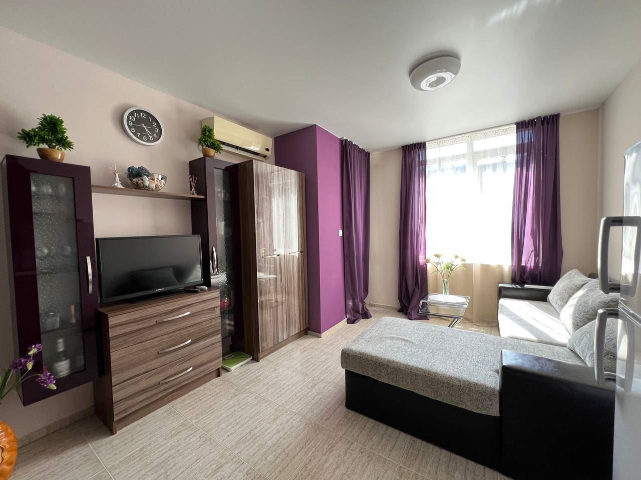 Byt s jednou ložnicí, plně vybavený, v Sunny Beach – komfort a pohodlí blízko pláže