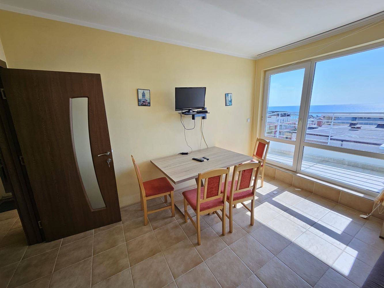 Byt s jednou ložnicí a panoramatickým výhledem na moře ve Sveti Vlas