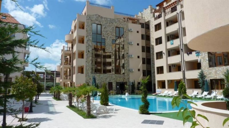 Stylový apartmán s jednou ložnicí v klidné a tiché části Slunečného pobřeží