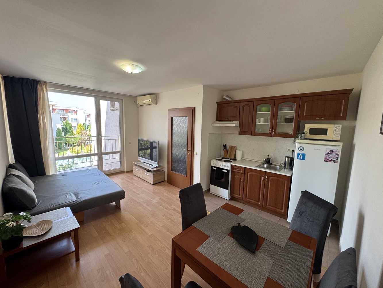 Apartmán s jednou ložnicí v Sunny Beach – vynikající lokalita v blízkosti aquaparku, nemovitost, která stojí za pozornost
