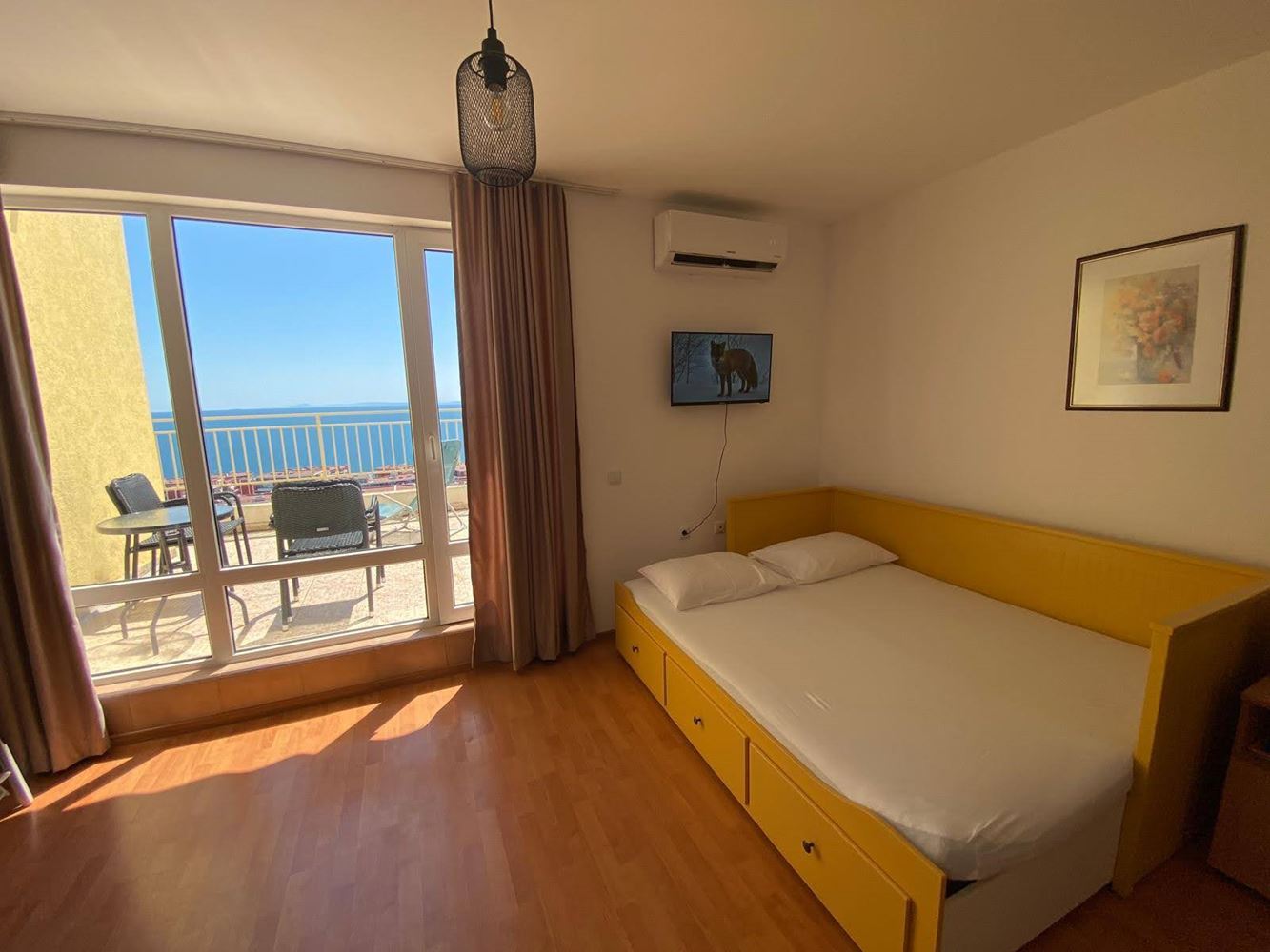 Byt s jednou ložnicí a panoramatickým výhledem na moře v luxusním komplexu s mnoha službami
