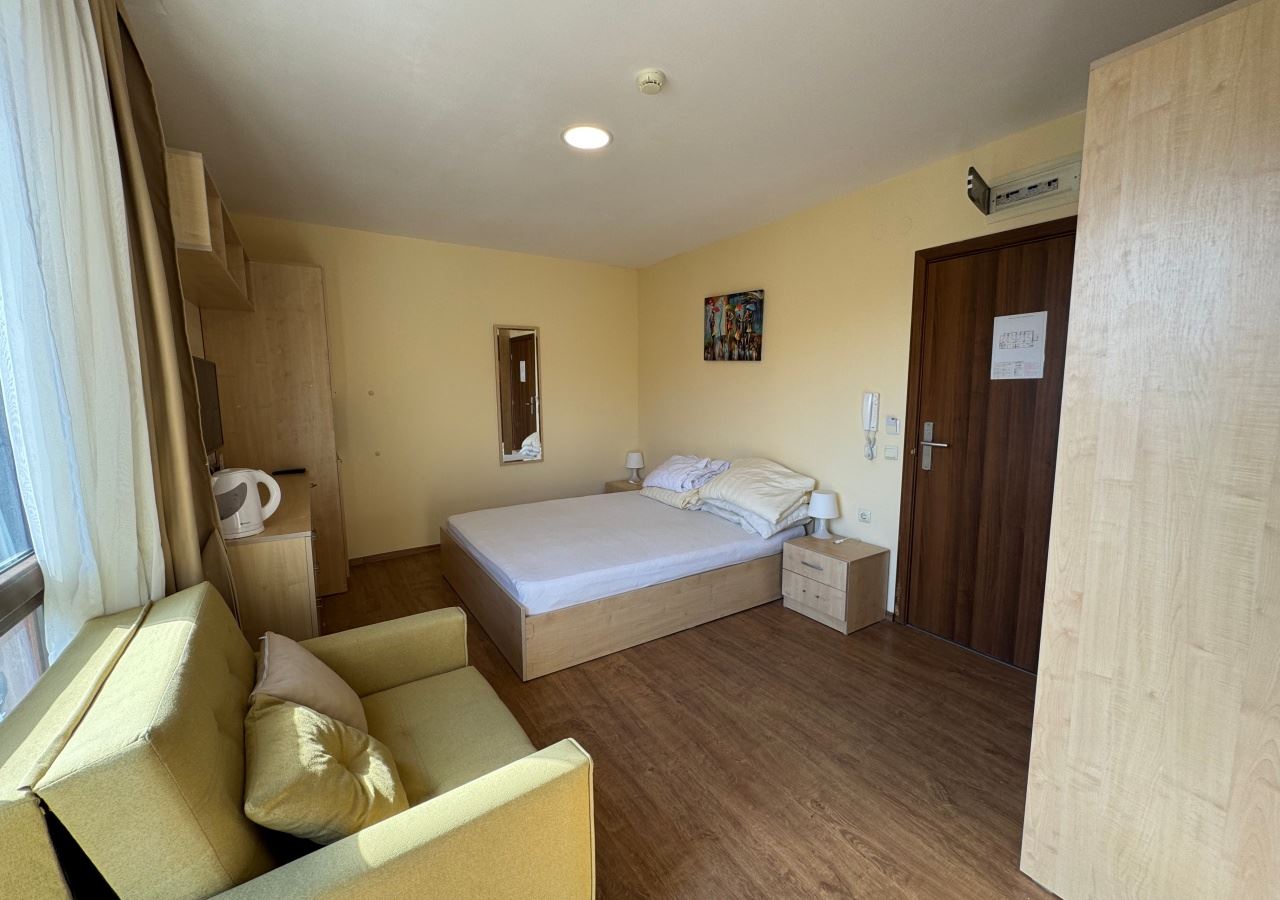 Studio v první linii u moře ve Sveti Vlas – kombinace lokality a komfortu